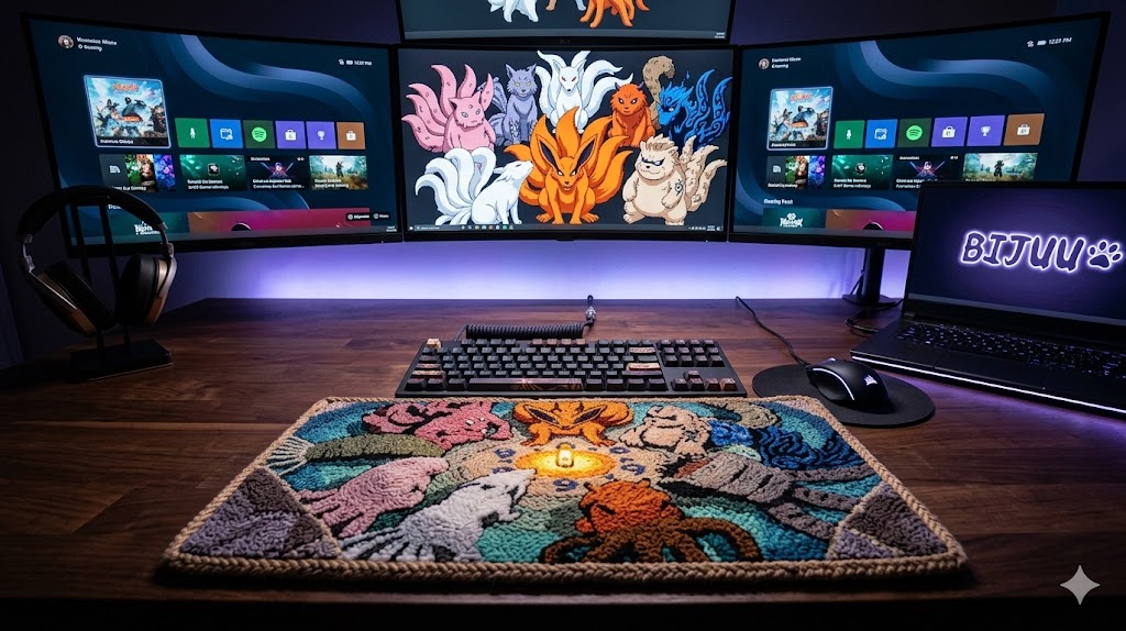 Bijuu Keyboard Mat