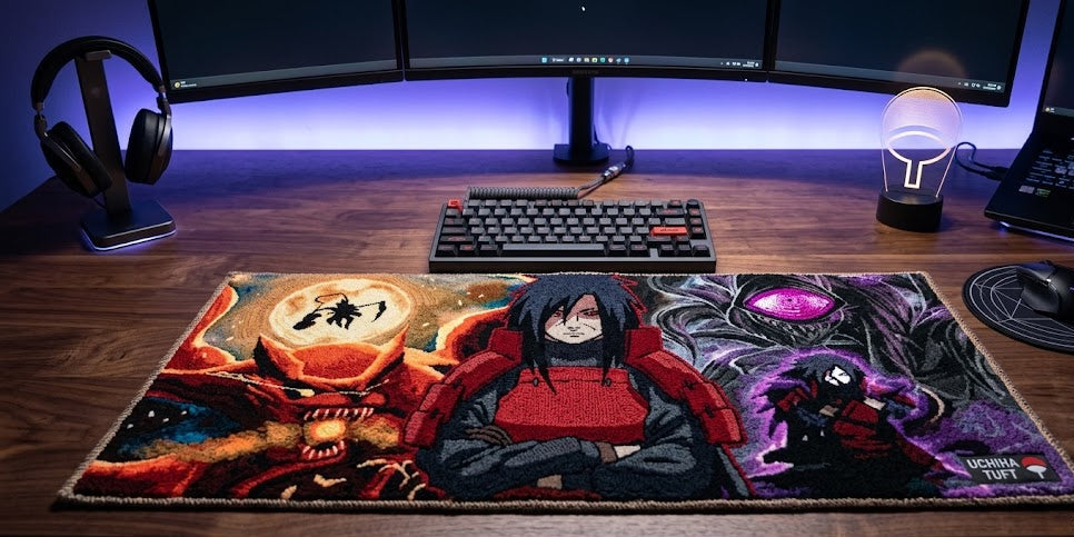 Madara Uchiha Keyboard Mat