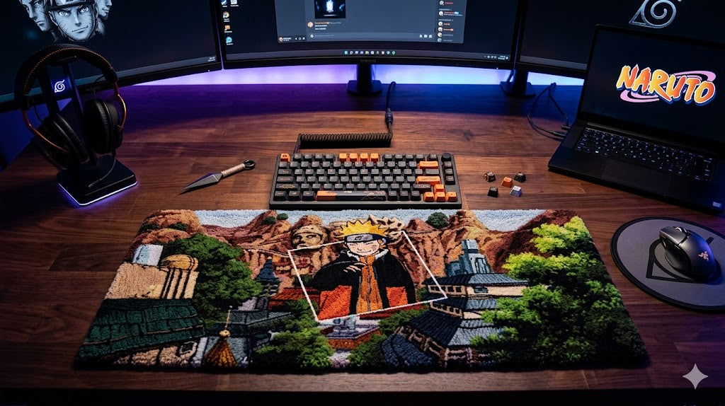 Naruto Uzumaki Keyboard Mat