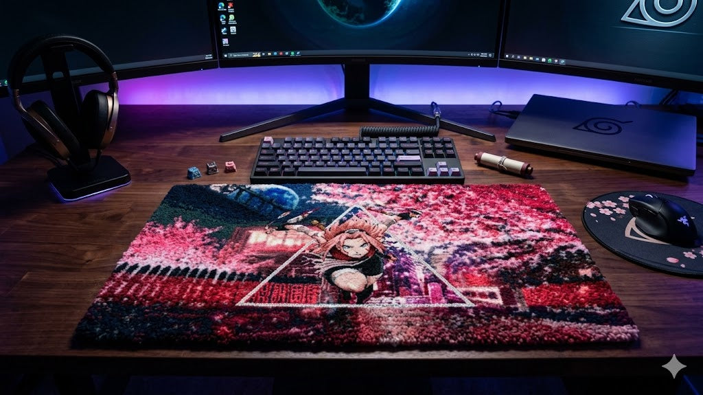 SAKURA Keyboard Mat