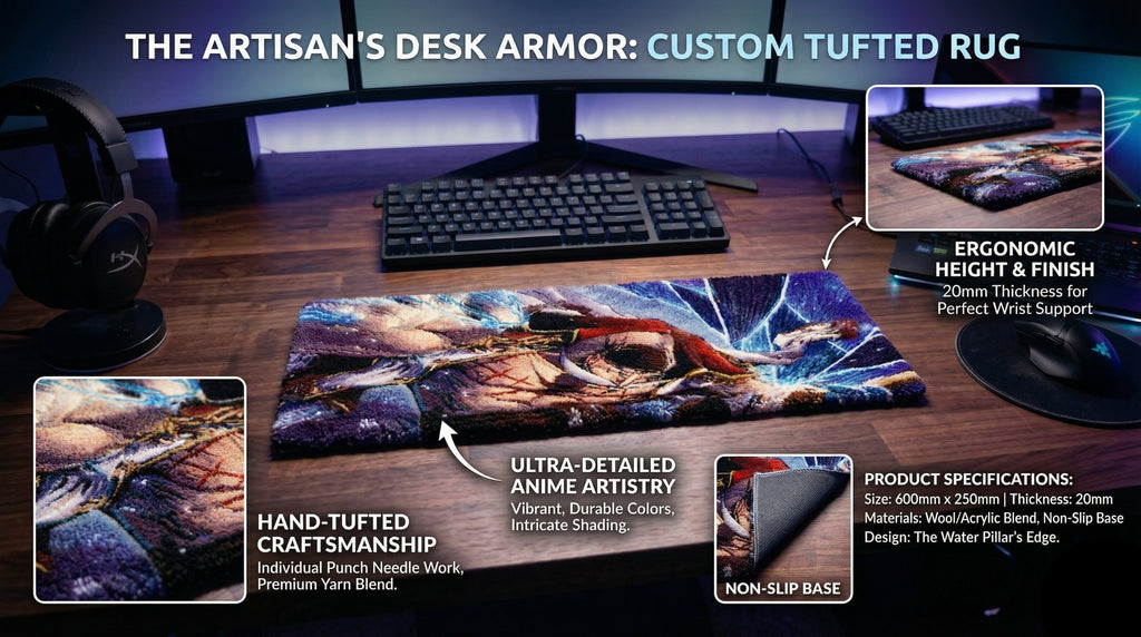 Whitebeard Keyboard Mat
