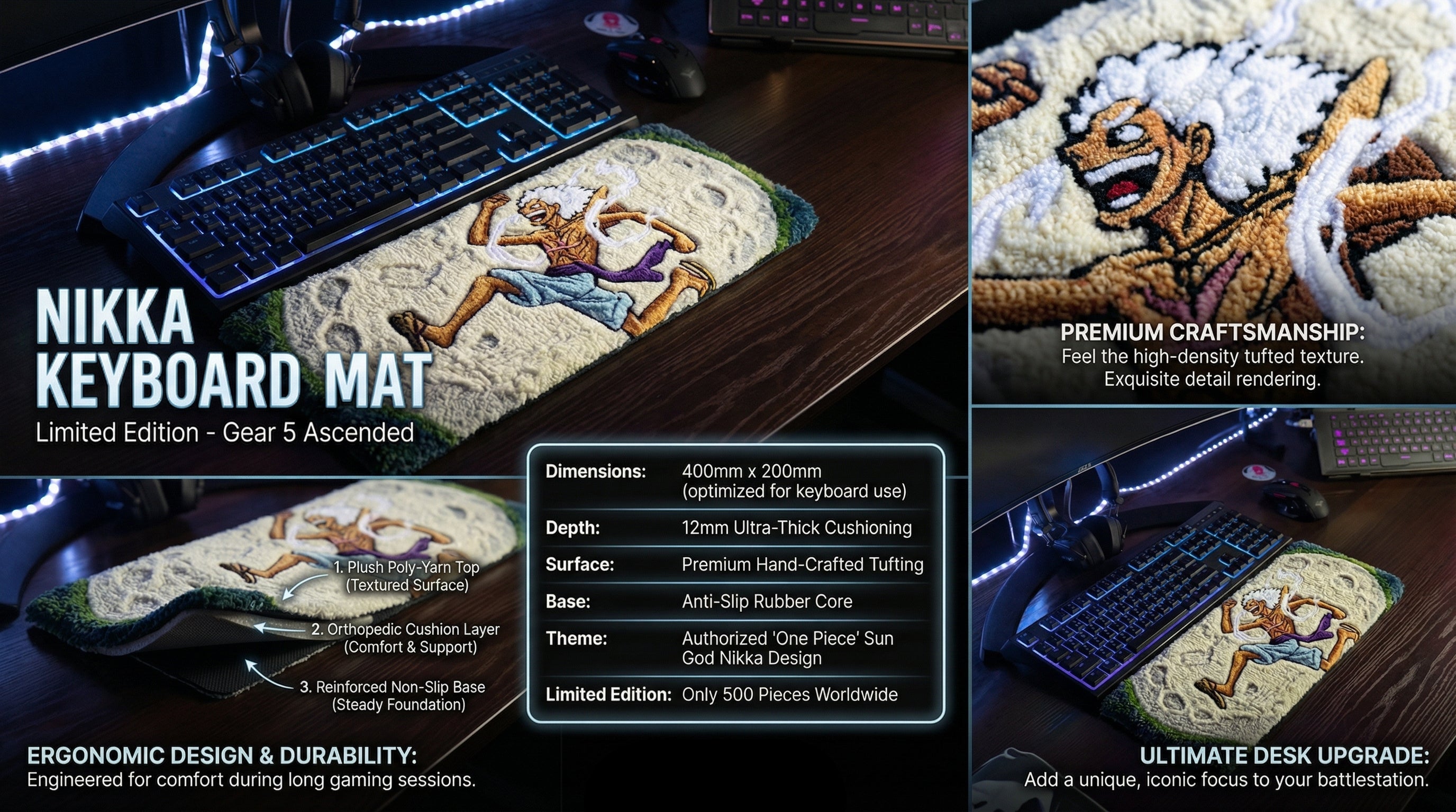 Nika Keyboard Mat