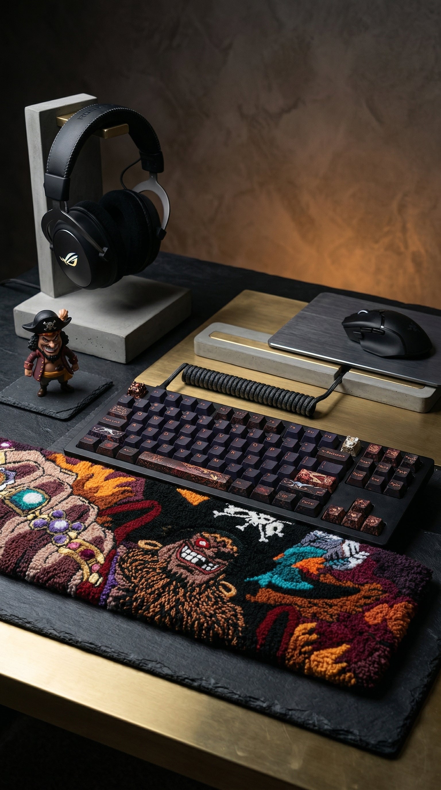 Blackbeard Keyboard Mat