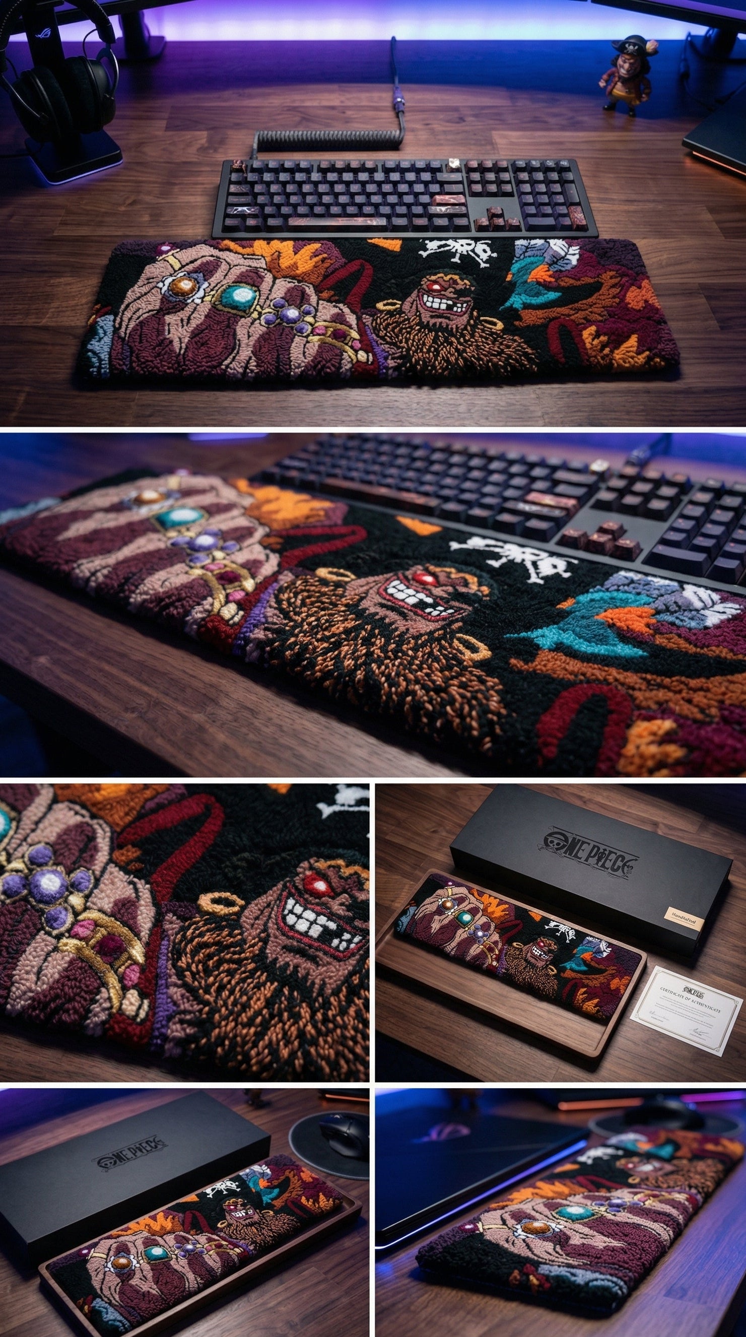 Blackbeard Keyboard Mat