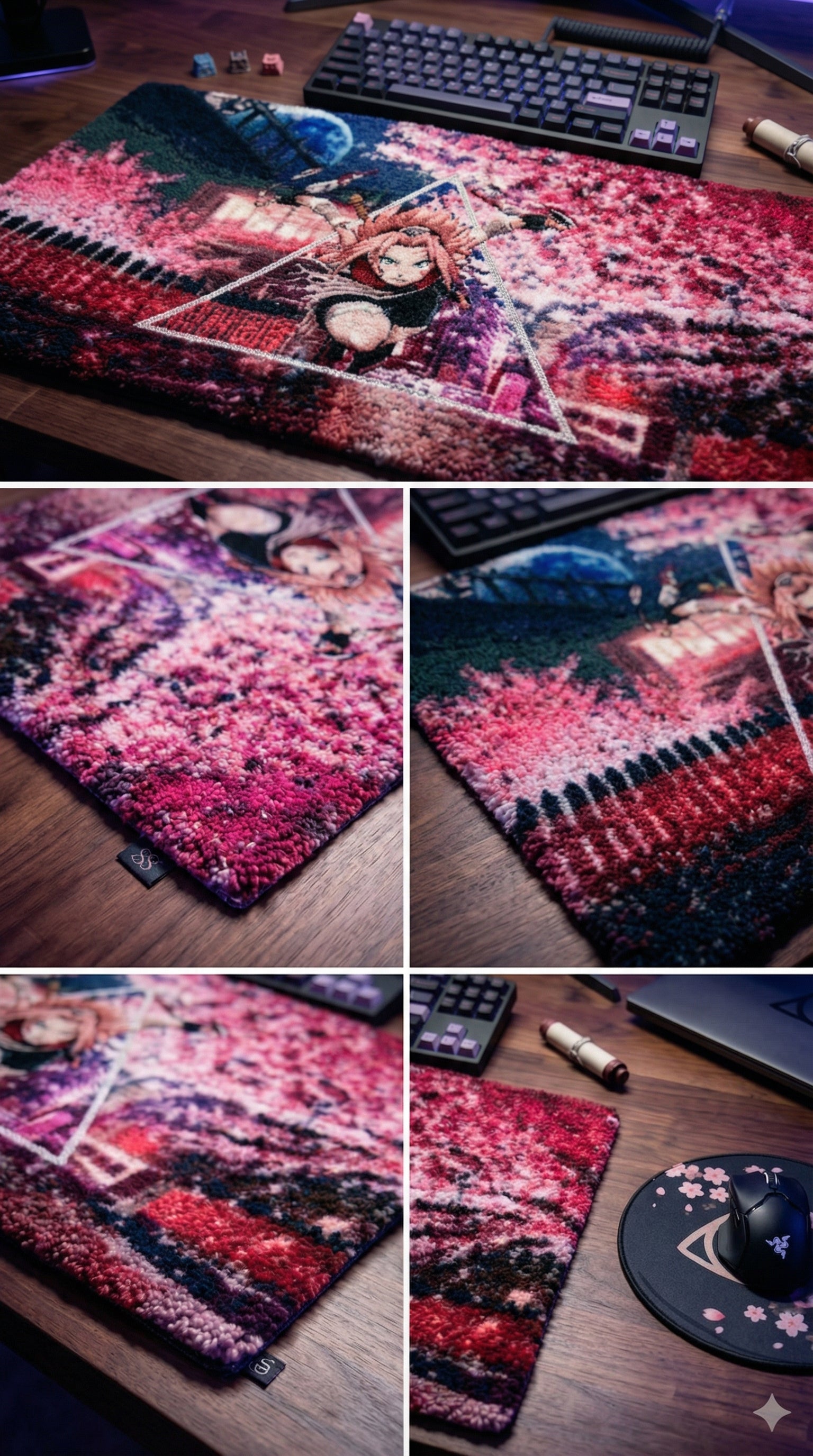 SAKURA Keyboard Mat