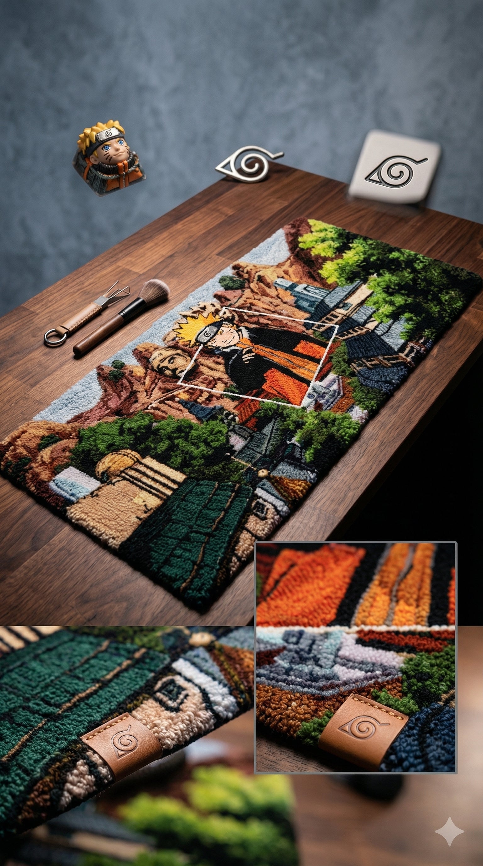 Naruto Uzumaki Keyboard Mat