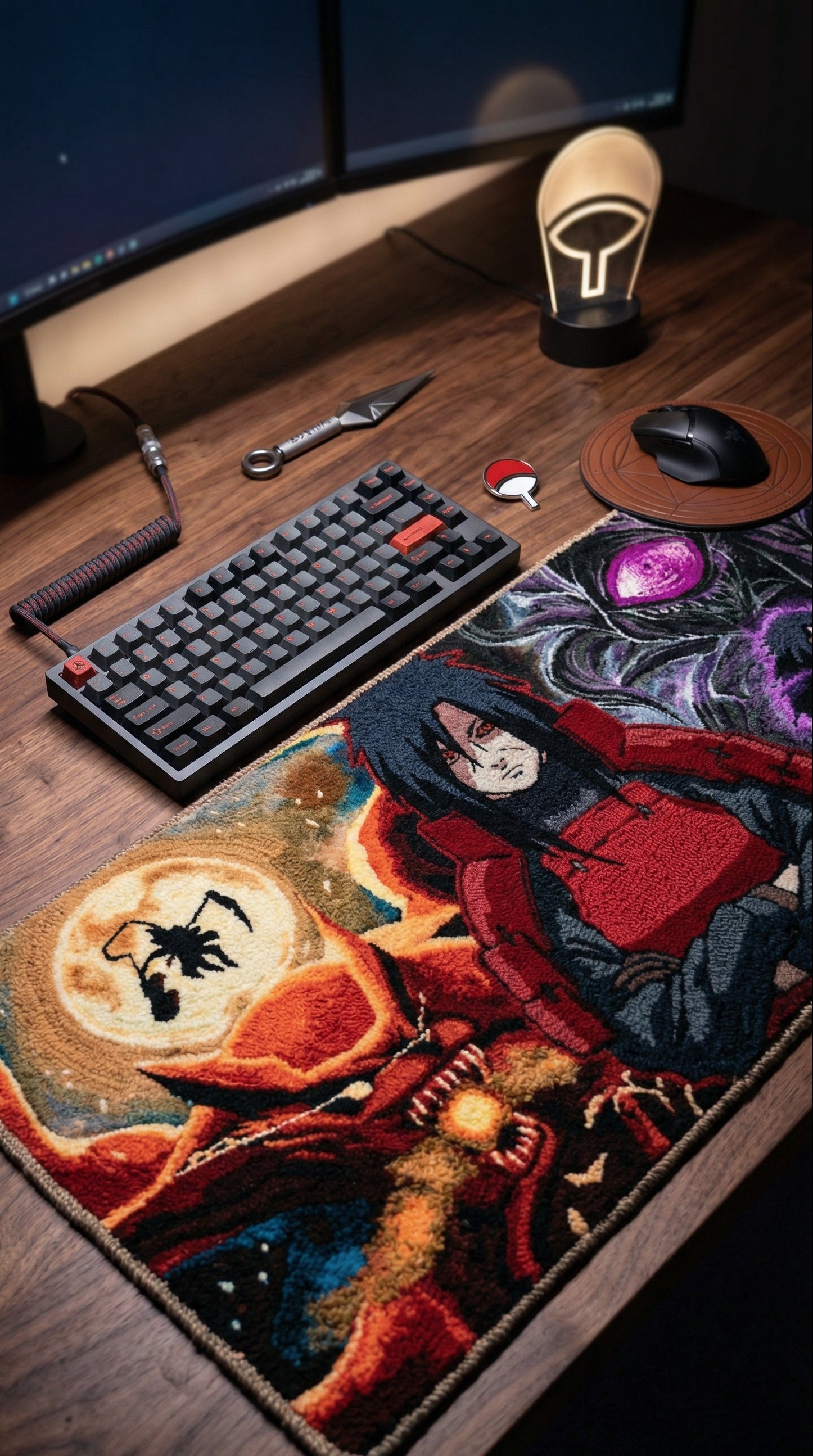 Madara Uchiha Keyboard Mat
