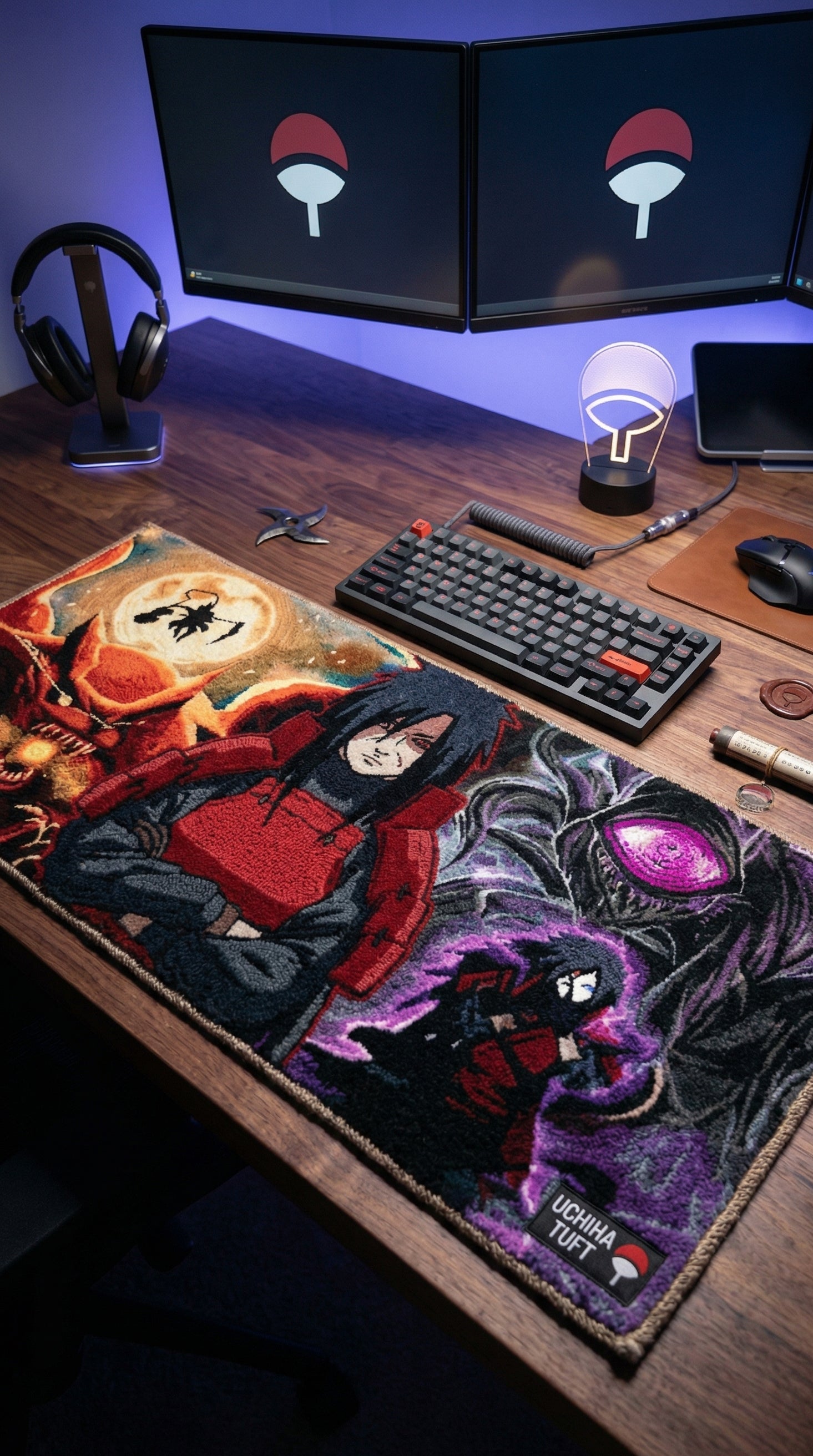 Madara Uchiha Keyboard Mat