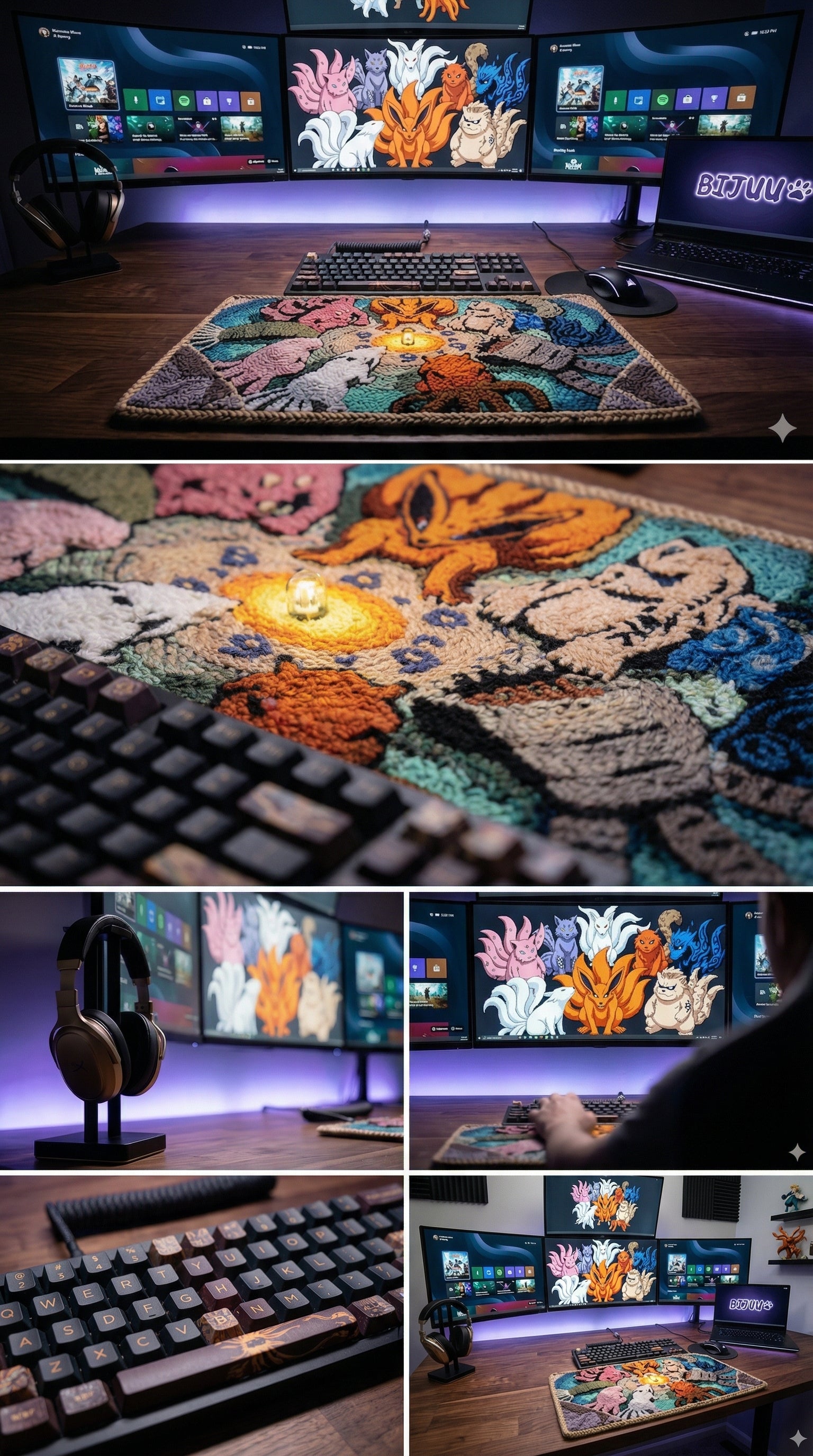 Bijuu Keyboard Mat