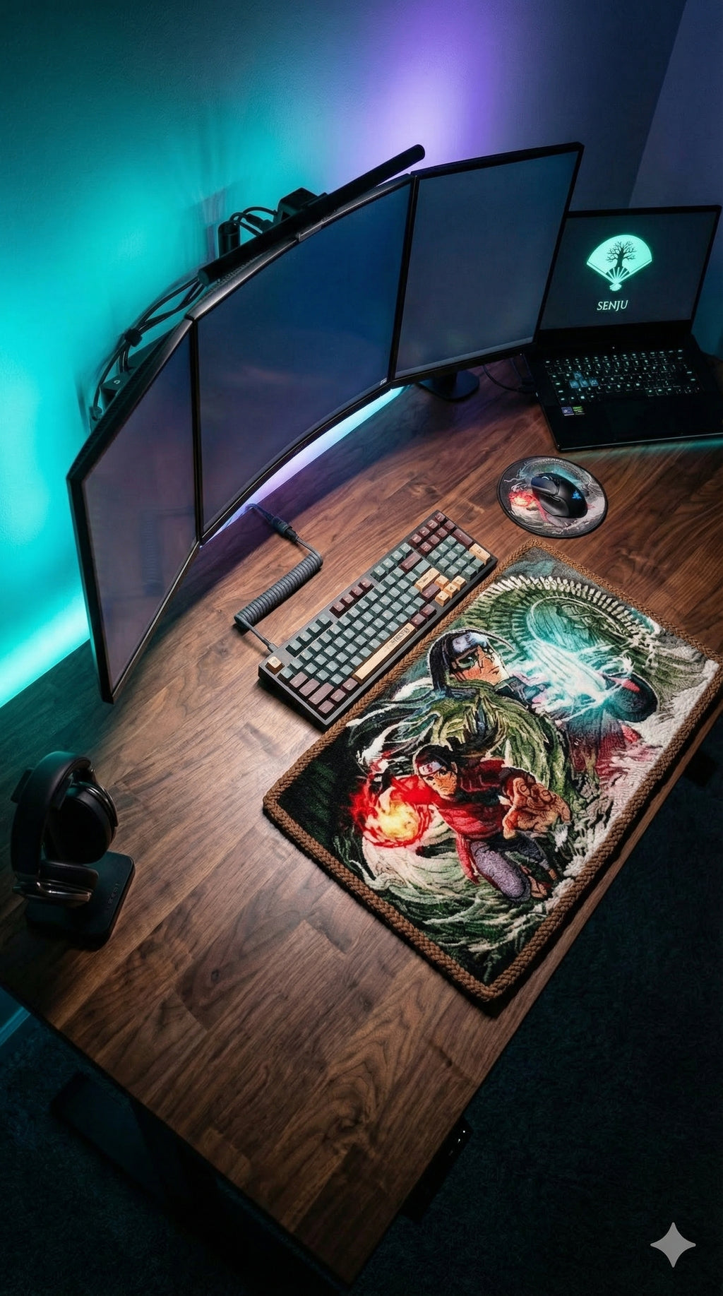 Hashirama Keyboard Mat