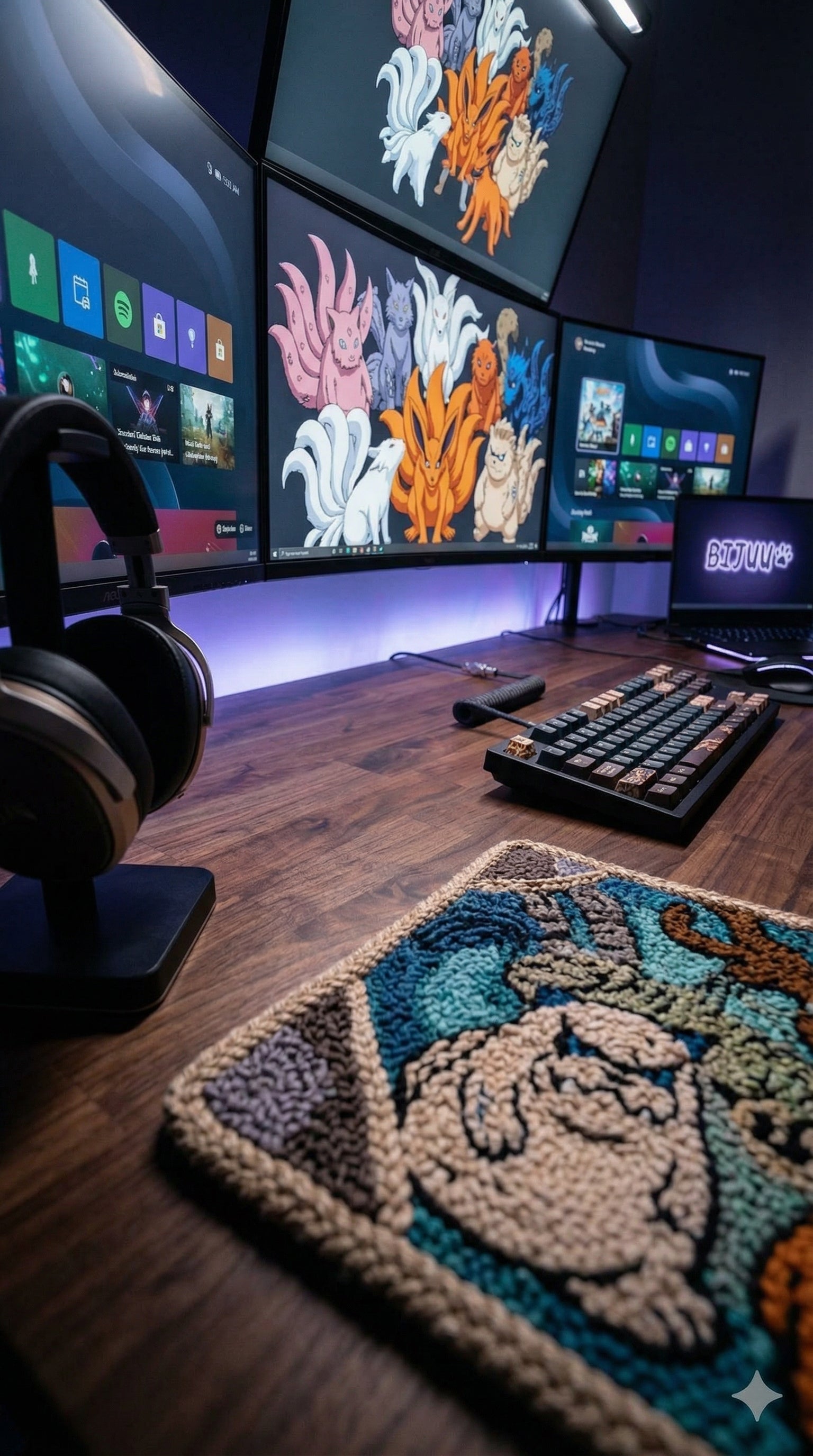 Bijuu Keyboard Mat