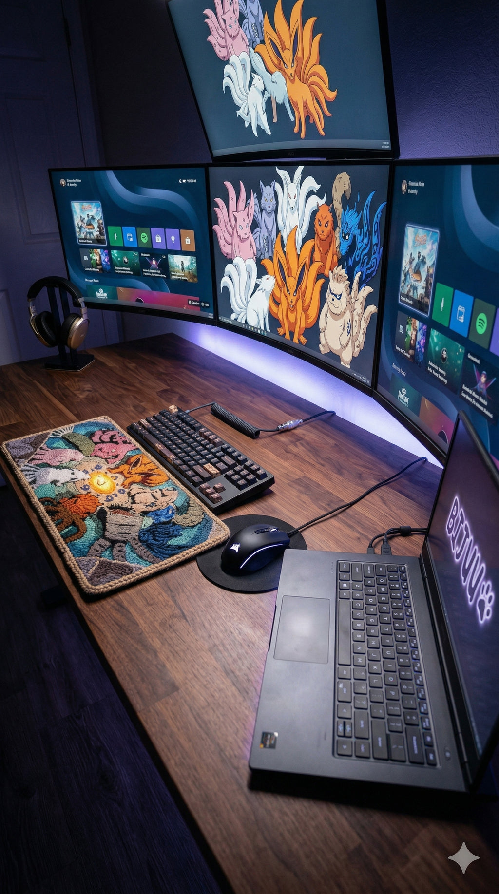 Bijuu Keyboard Mat