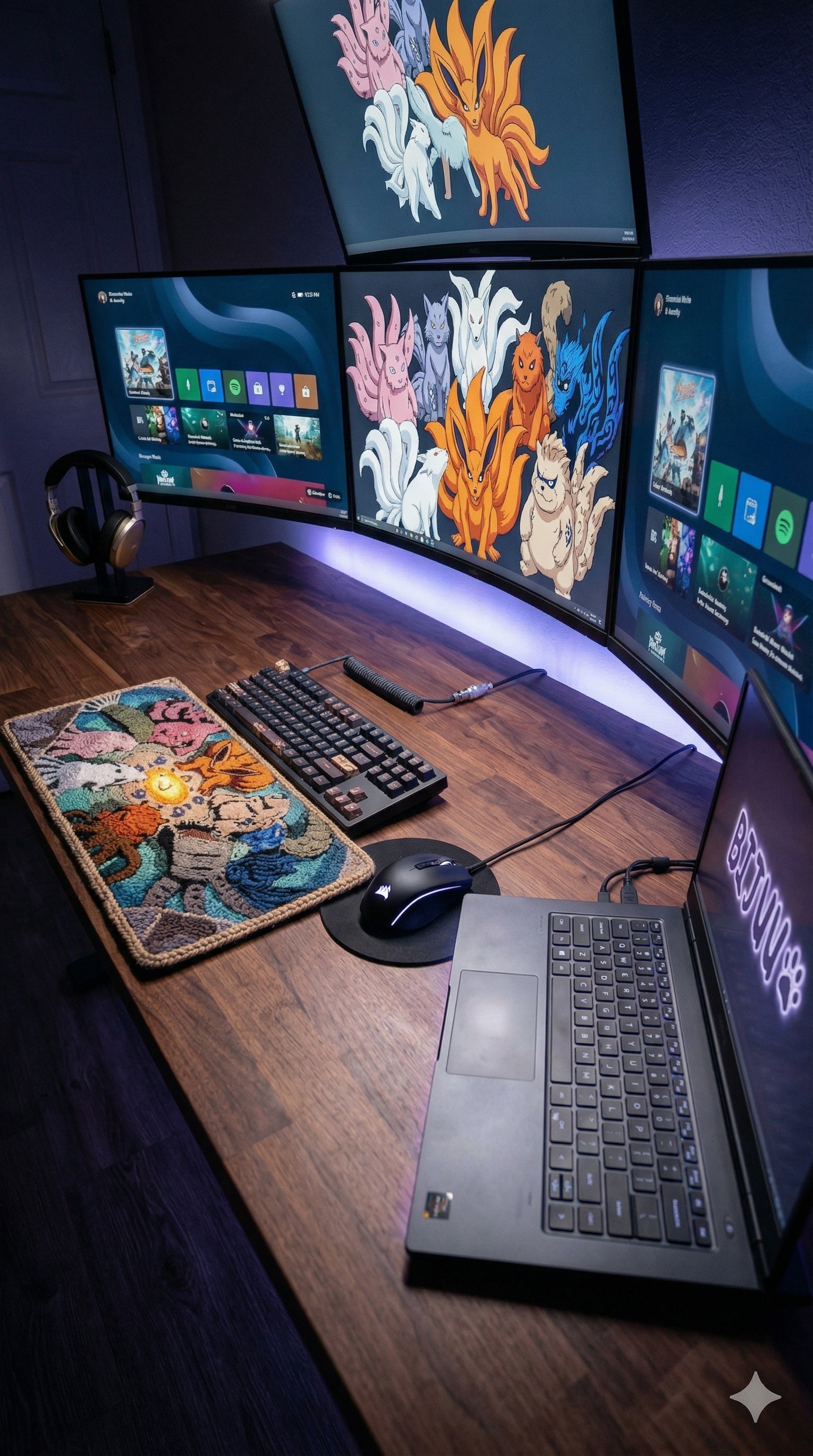 Bijuu Keyboard Mat