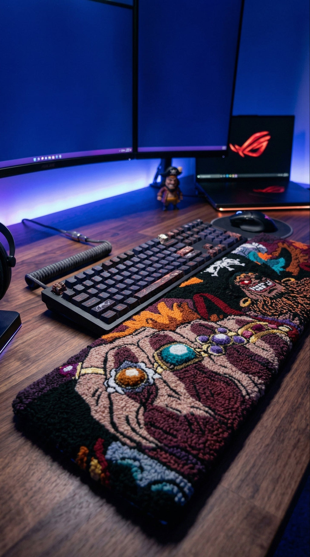 Blackbeard Keyboard Mat