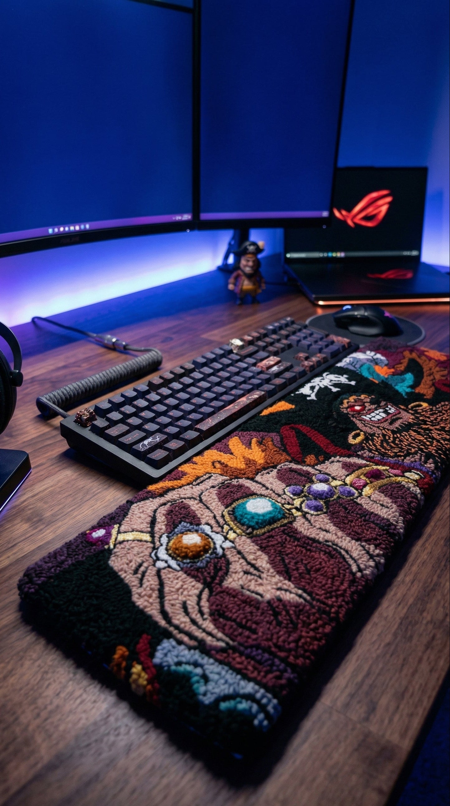 Blackbeard Keyboard Mat