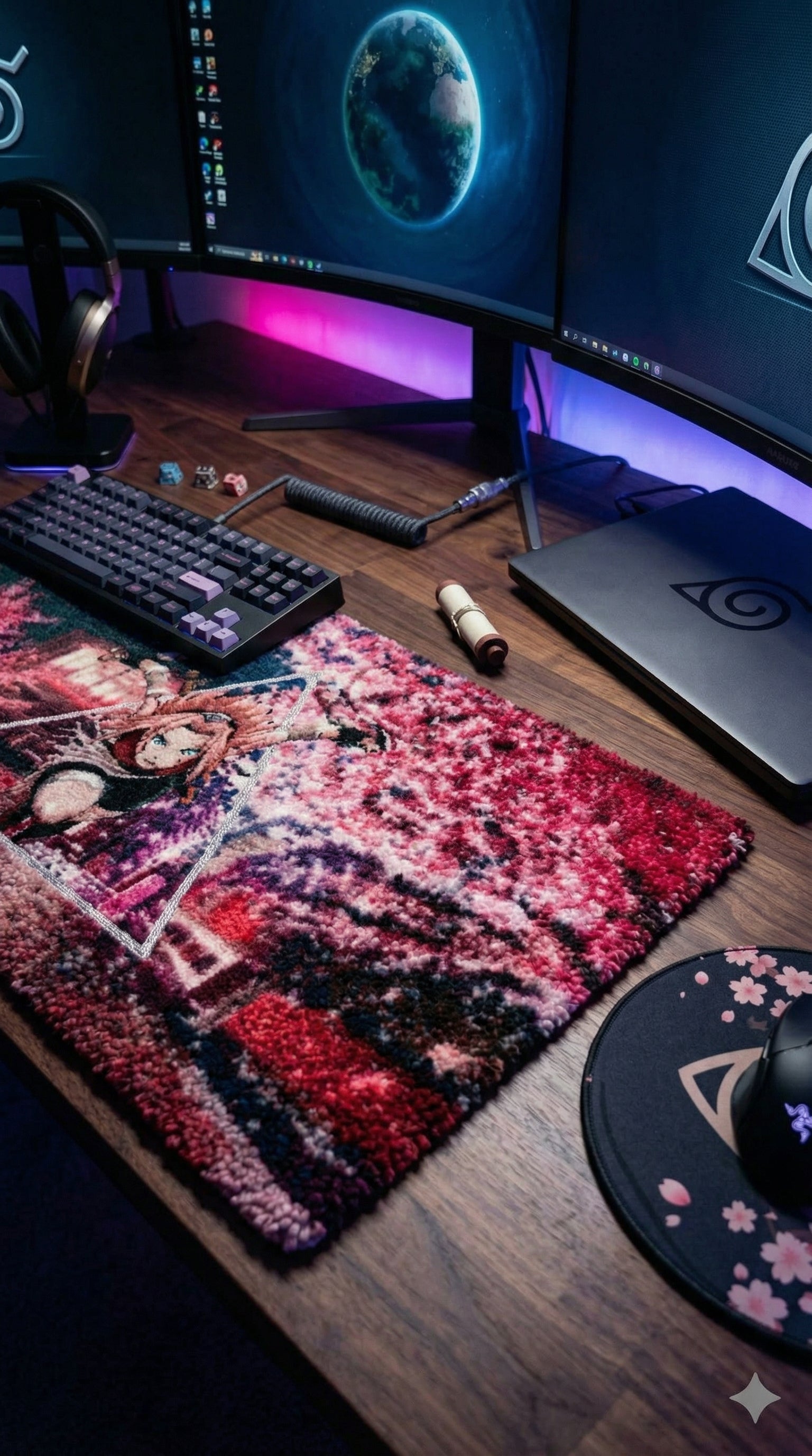 SAKURA Keyboard Mat