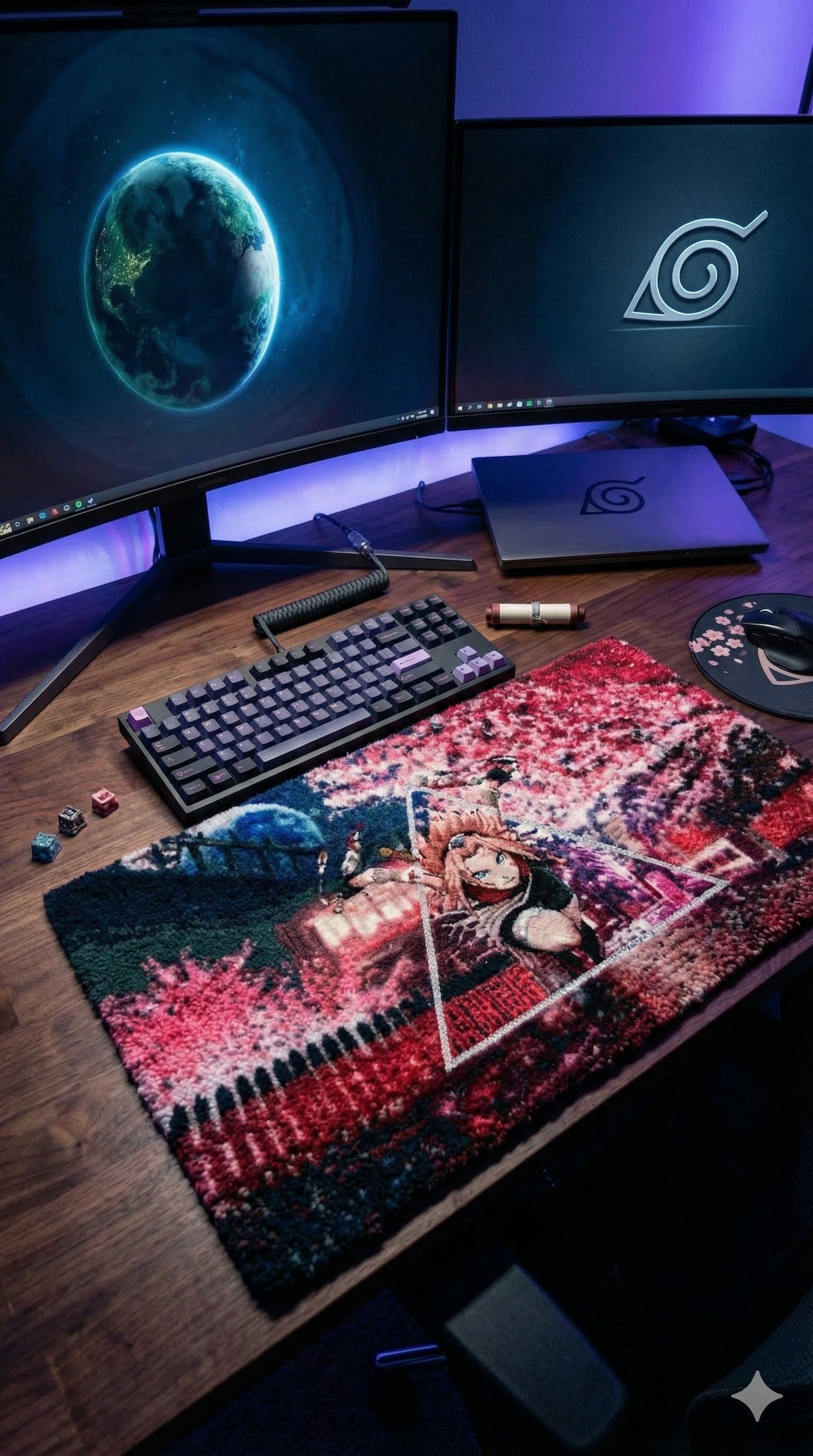 SAKURA Keyboard Mat
