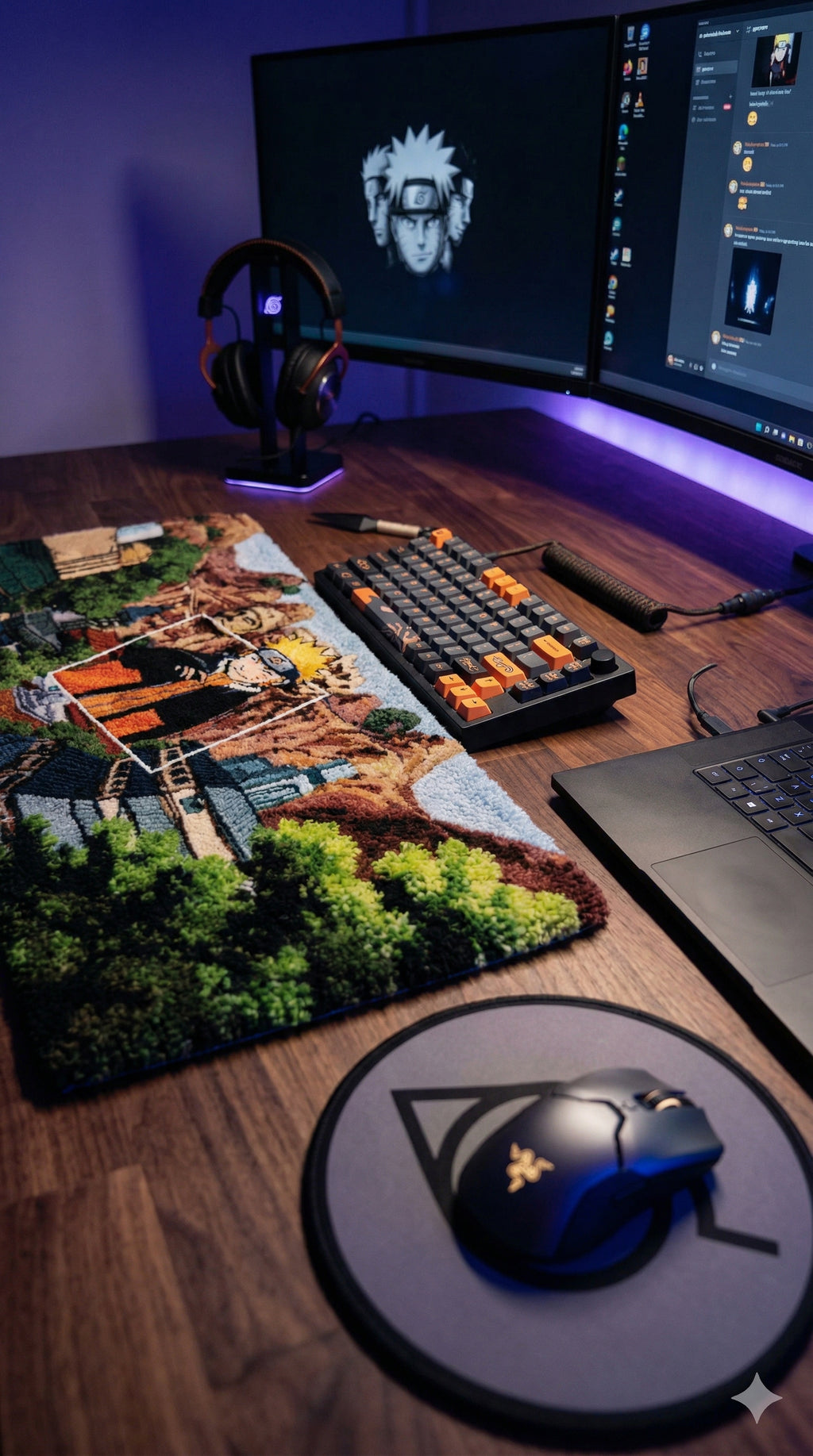 Naruto Uzumaki Keyboard Mat