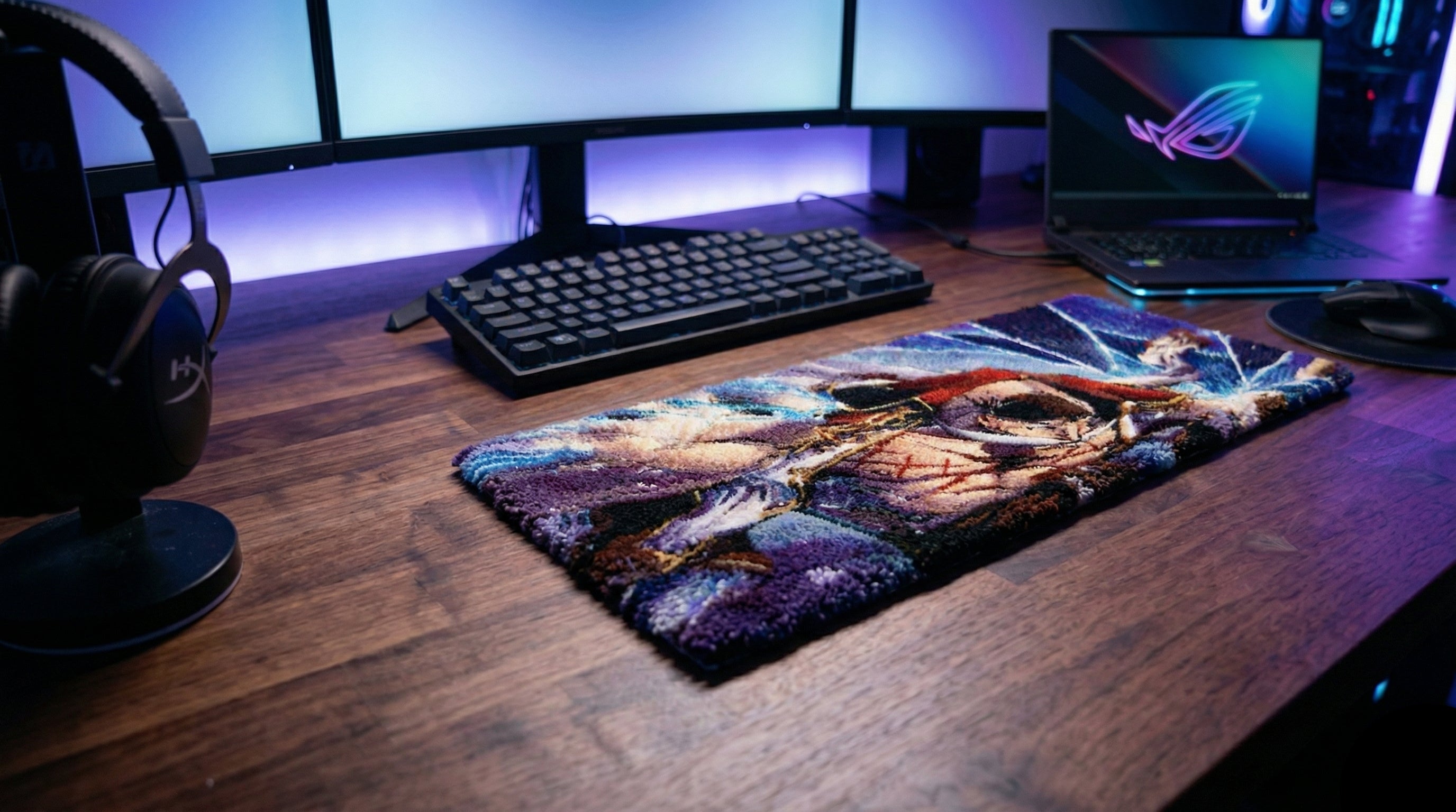 Whitebeard Keyboard Mat
