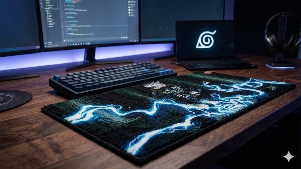 Kakashi Hatake Keyboard Mat