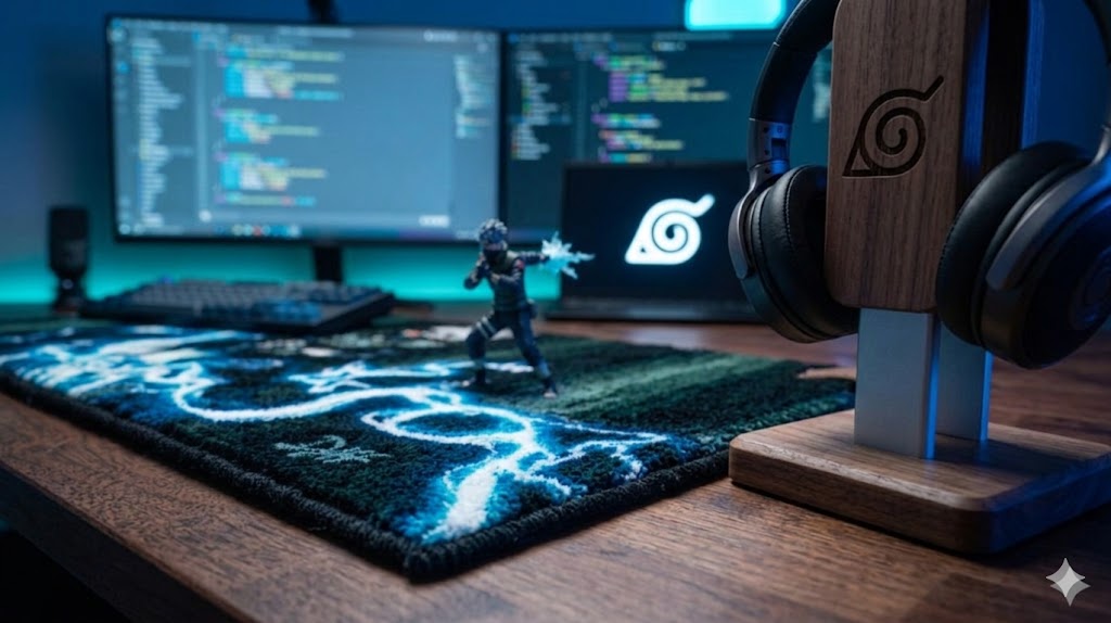 Kakashi Hatake Keyboard Mat